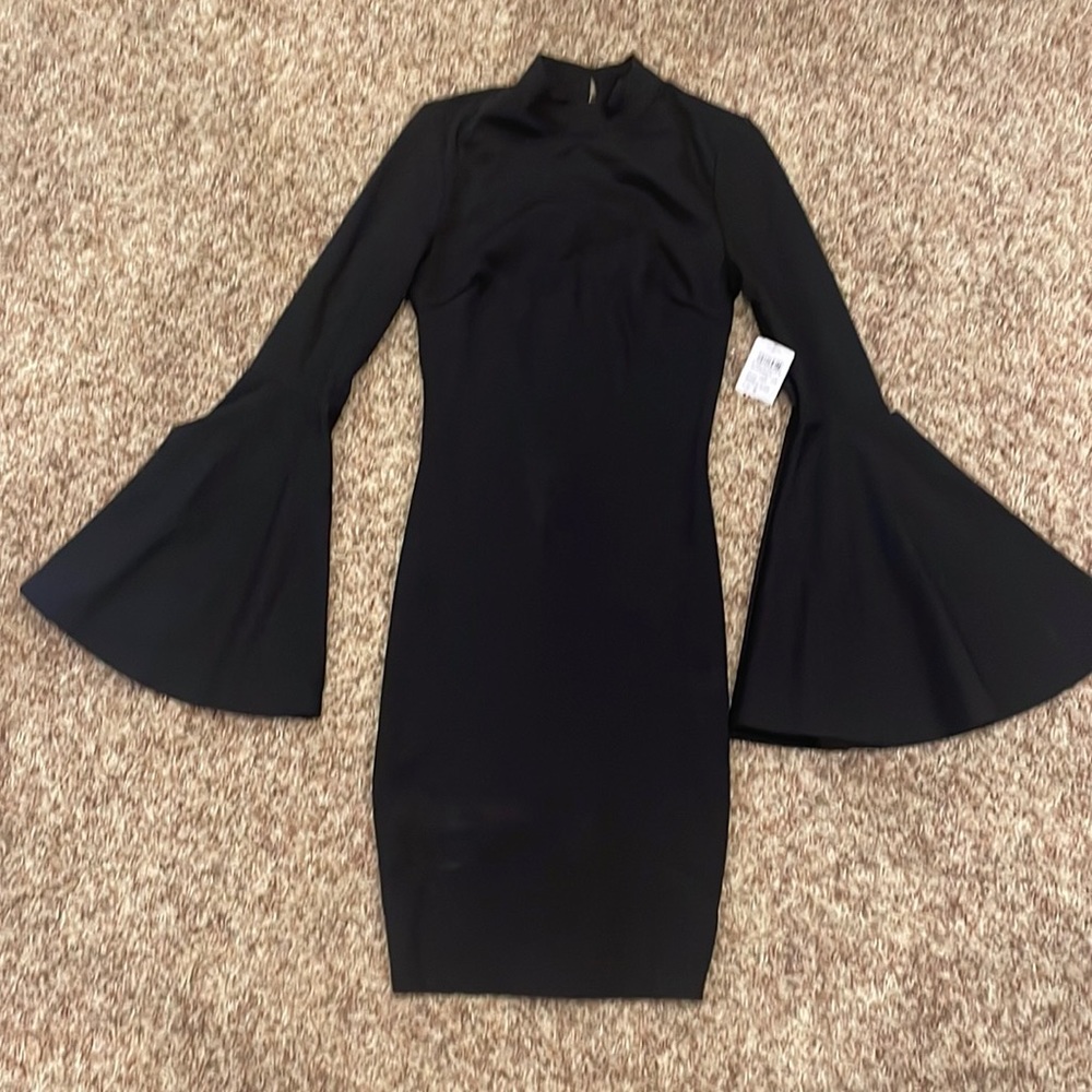 Size small Windsor long bell sleeved dress